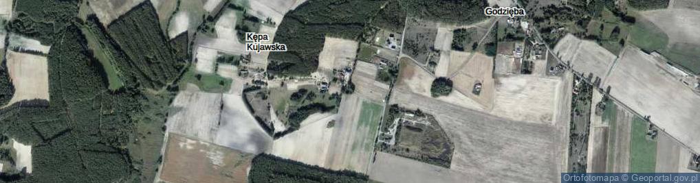 Zdjęcie satelitarne Kępa Kujawska ul.